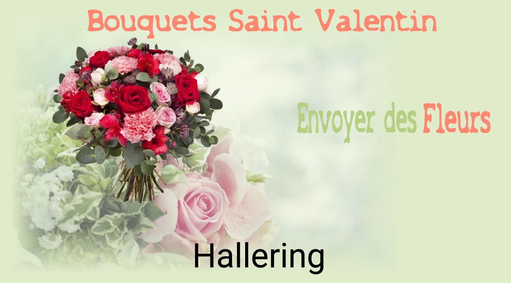 Roses de Saint-Valentin livrées à Hallering